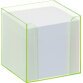 Bloc cube avec boîtier 'Luxbox' , équipé