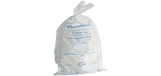 Sac à linge CLASSIC, film PE, 540 x 380 mm