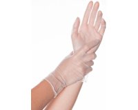 Handschuh aus Vinyl Hygostar "Classic" weiß - Packung mit 100 Handschuhen