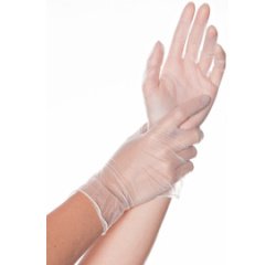 Vinyl glove Hygostar 'Classic' white - Box of 100 gloves