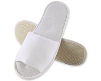 Chausson jetable Classic, ouvert, blanc