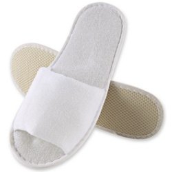 Chausson jetable Classic, ouvert, blanc