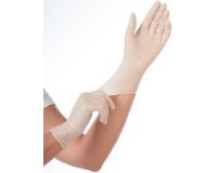 Disposable gloves Skin Light Hygonorm powdered white latex - Box of 100 gloves