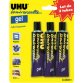 Colle universelle gel, set de 3, contenu: 3 x 35 ml