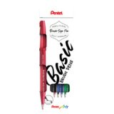 Arts Stylo feutre Brush Sign Pen, étui de 4, Basic
