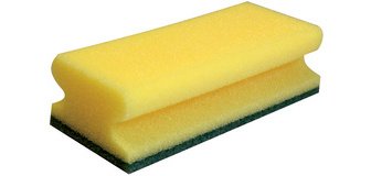 Eponge de nettoyage CLASSIC, 150 x 70 mm, jaune