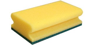 Eponge de nettoyage CLASSIC, 150 x 95 mm, jaune