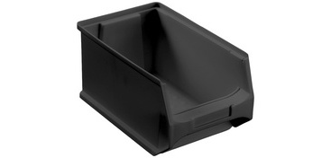 ProfiPlus GripBox 3 Tote Bin, ESD, Black