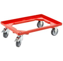 Chariot de transport ProfiPlus EuroRoll OB 600, rouge