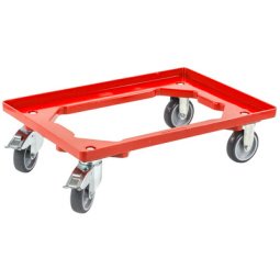 DE_Chariot de transport ProfiPlus EuroRoll OB 600, rouge