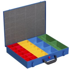 Mallette en métal pour petites pièces EuroPlus Pro M