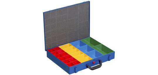 Mallette en métal pour petites pièces EuroPlus Pro M