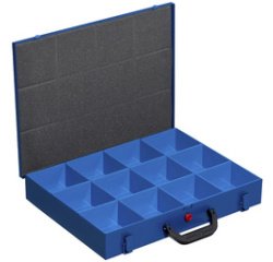 Gb_mallette en métal pour petites pièces europlus pro m