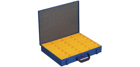 Mallette en métal pour petites pièces EuroPlus Pro M