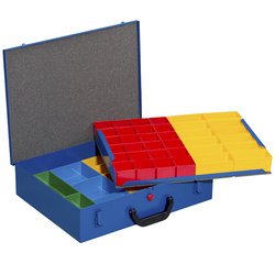 Gb_mallette en métal pour petites pièces europlus pro m