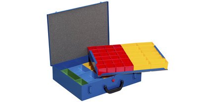 Mallette en métal pour petites pièces EuroPlus Pro M