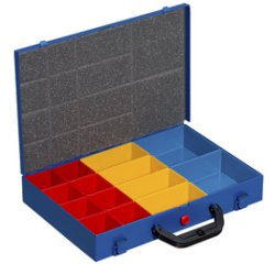 Mallette en métal pour petites pièces EuroPlus Pro M