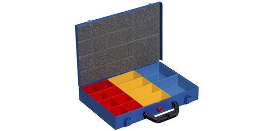Metallkoffer für Kleinteile EuroPlus Pro M