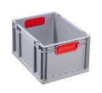 Bac de rangement ProfiPlus EuroBox à poignées fermées, 400 x 300 mm