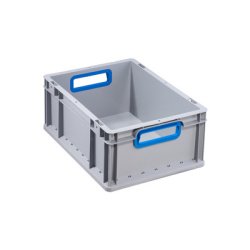 Bac de rangement ProfiPlus EuroBox 417, gris/bleu