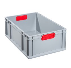 Bac de rangement ProfiPlus EuroBox à poignée fermée, 600 x 400 mm
