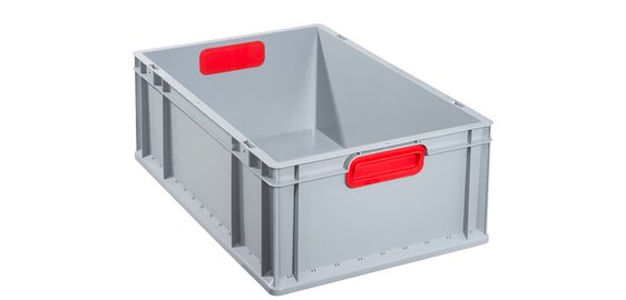 Bac de rangement ProfiPlus EuroBox à poignée fermée, 600 x 400 mm