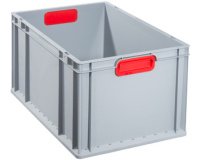 Bac de rangement ProfiPlus EuroBox à poignée fermée, 600 x 400 mm