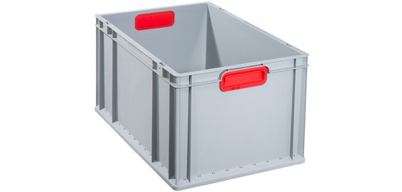 Bac de rangement ProfiPlus EuroBox à poignée fermée, 600 x 400 mm