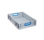 Kit de fermeture ProfiPlus EuroBox 2+2S, gris/bleu