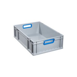 Bac de rangement ProfiPlus EuroBox 617, gris/bleu