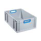 Bac de rangement ProfiPlus EuroBox 622, gris/bleu