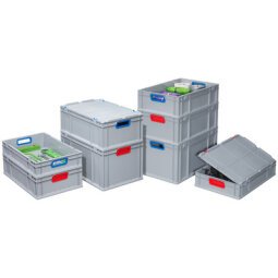 Kit de fermeture ProfiPlus EuroBox 4S, bleu, kit de 4