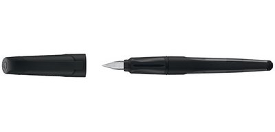 EASYbuddy Fountain Pen M, right-handed, black/black
