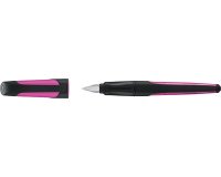 Stylo plume EASYbuddy A, droitiers, noir/citron vert