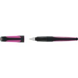 Stylo plume EASYbuddy M, droitiers, noir/citron vert