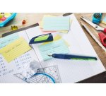 Stylo plume EASYbuddy L, gauchers, noir/citron