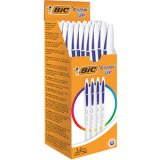 BIC Stylo à bille Cristal Up, 20 pièces, bleu