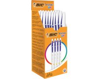 BIC Stylo à bille Cristal Up, 20 pièces, bleu