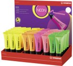 Surligneur NEON, présentoir de 45