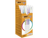 BIC Stylo bille Cristal Up Fashion, assorti, carton de 20