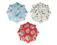 Assiette de l'Avent forme étoilée, diamètre: 280 mm