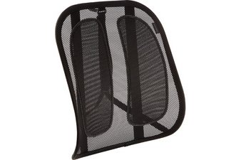 Support dorsal en maille Office Suites, noir