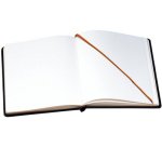 Gästebuch Alpillez, 70 Blatt schwarz, 26x22 cm, Hochformat