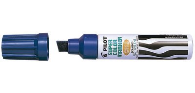 Marqueur permanent Super Color Jumbo, bleu