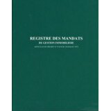 Registre des mandats de gestion immobilière, 200 pages