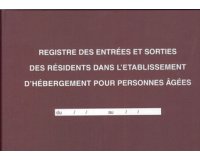 Registre 'Entrées et sorties des résidents dans l'EHPA'