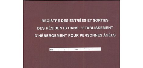 Register 'Entrées et sorties des résidents dans l'EHPA', Franstalig