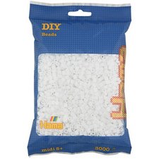 Hama Perles à repasser midi, sachet, 3000 pièces