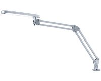 LED-Schreibtischlampe 4 Stars, mit Klemme, Silber