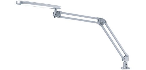 Lampe de bureau à LED 4 Stars, avec pince, argent
